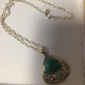 Barse  Stamped 925 Necklace 18" chain